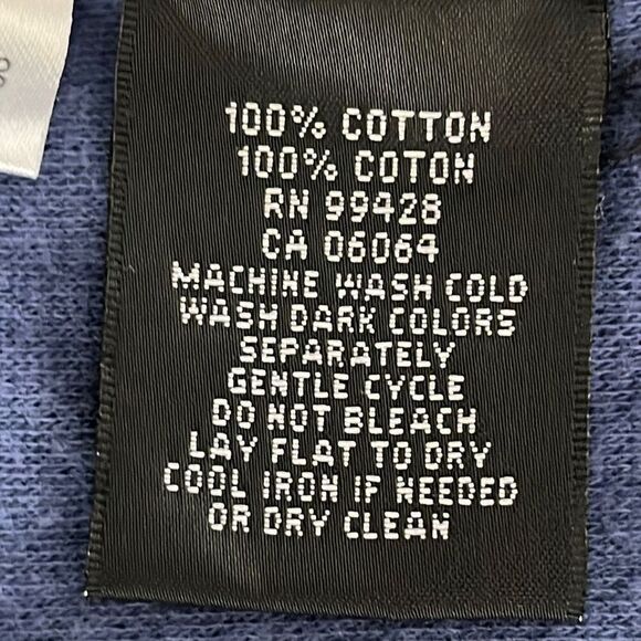 Bugatchi Reversible Cotton 1/4 Zip Pullover Sweatshirt Sz. XL - Picture 11 of 12